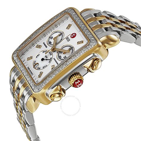 michele watches deco diamond